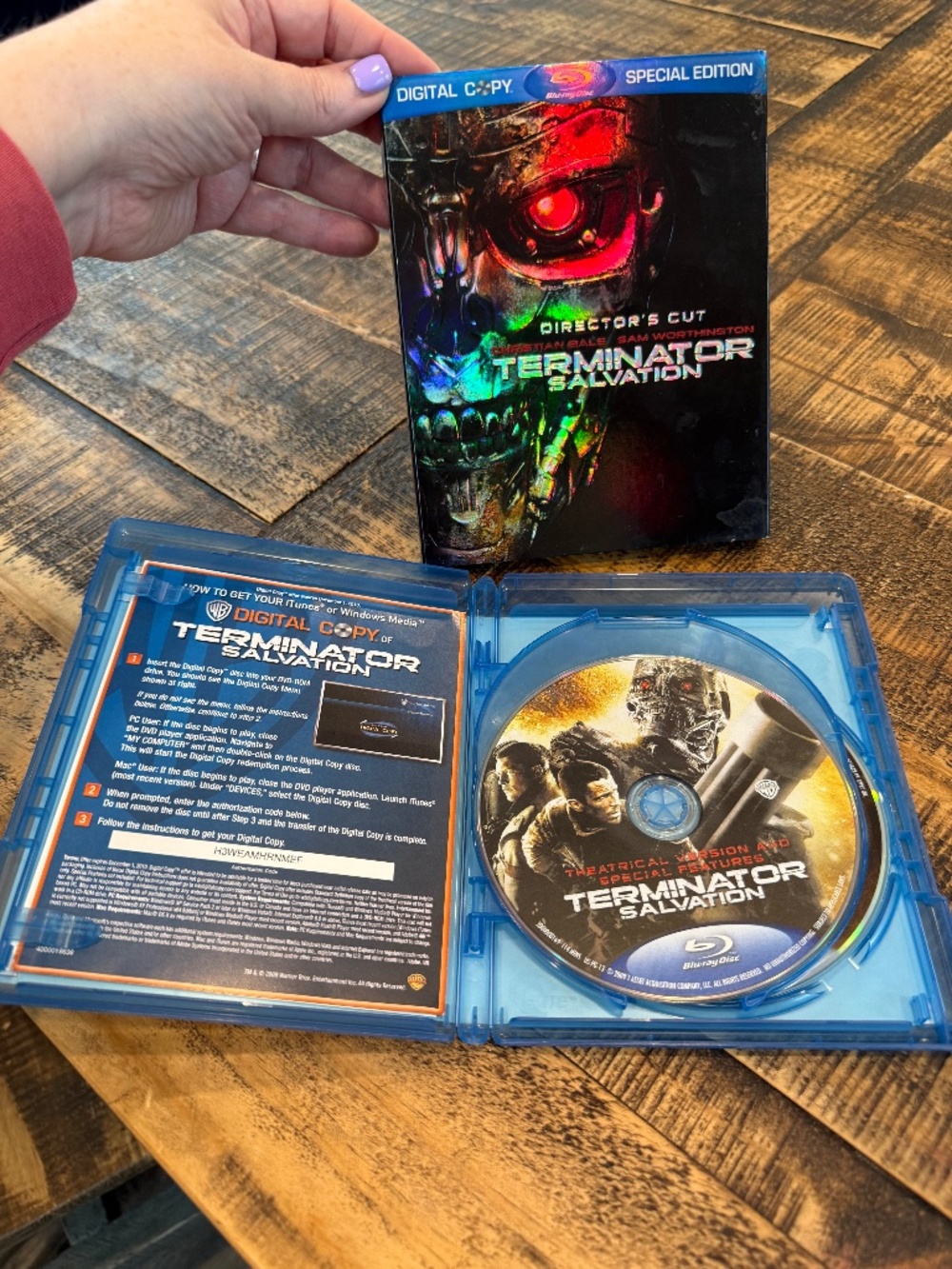 Terminator Salvation 3 Disc Blu-Ray Special Edition Director's Cut